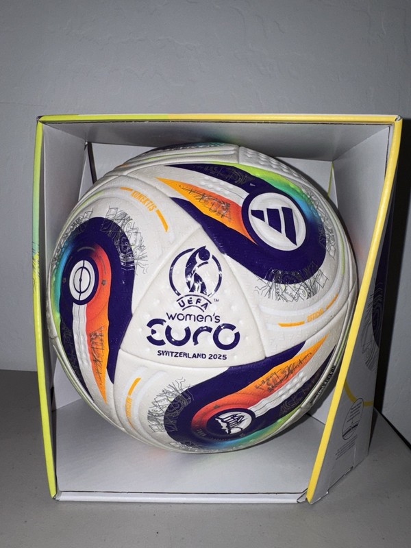Adidas Women’s Euro 25 Pro Match Soccer Ball Size 5 JH1261 Authentic