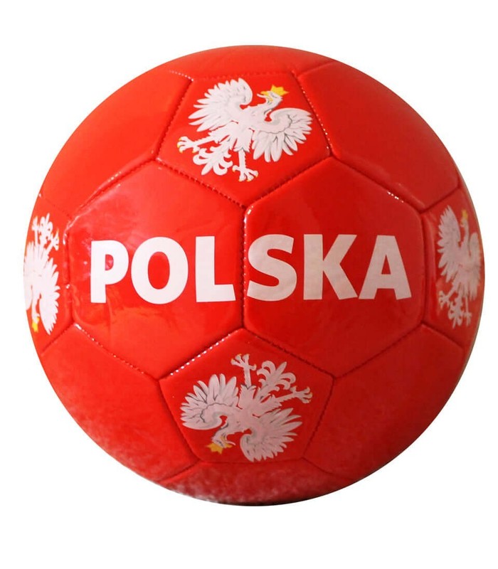 Polska Soccer Ball - Red - Size 2