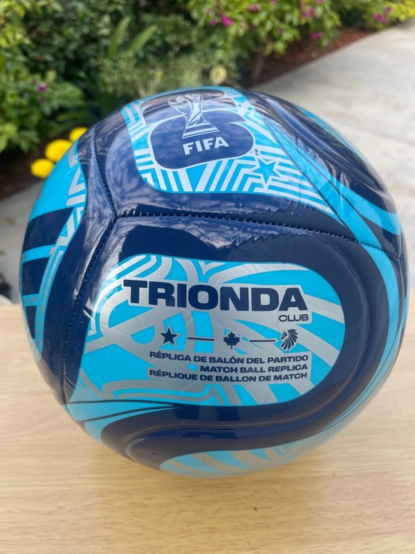 Trionda Authentic Adidas 2026 USA MEX CAN World Cup Club Soccer Ball Size 5