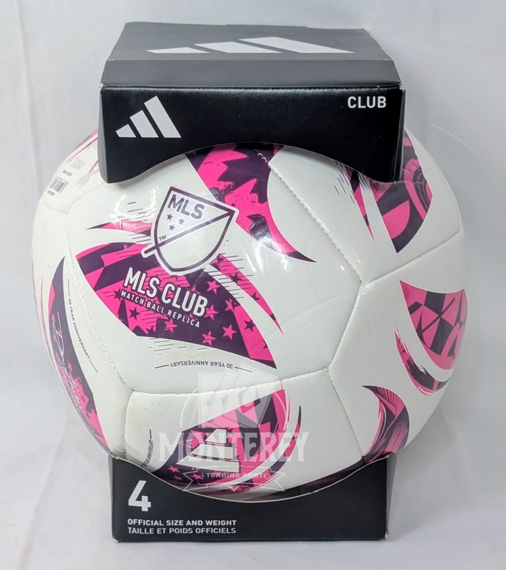 Unisex Size 4 Multicolor Adidas MLS Club Match Ball Replica Soccer Ball New Pink