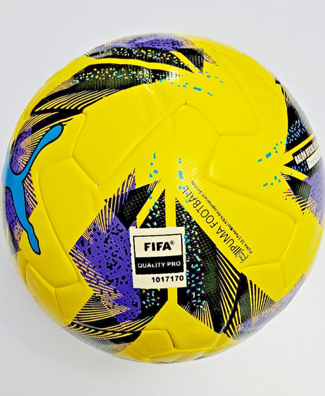 Puma Orbita Laliga1 FIFA Quality Pro Football Soccer Ball Sports Size 5 Yellow gallery
