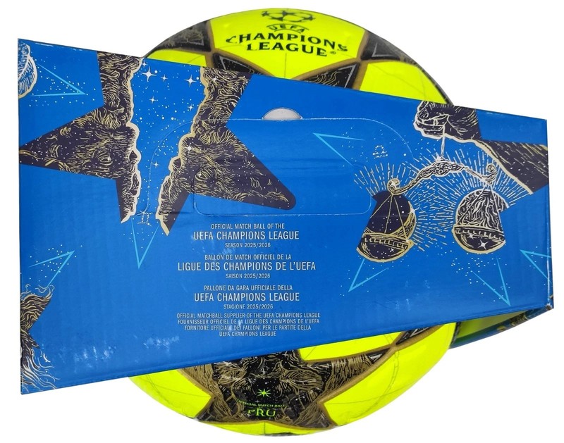 Adidas UCL PRO 25-26 WINTER Original Match Ball UEFA Champions League 2025/26Box gallery