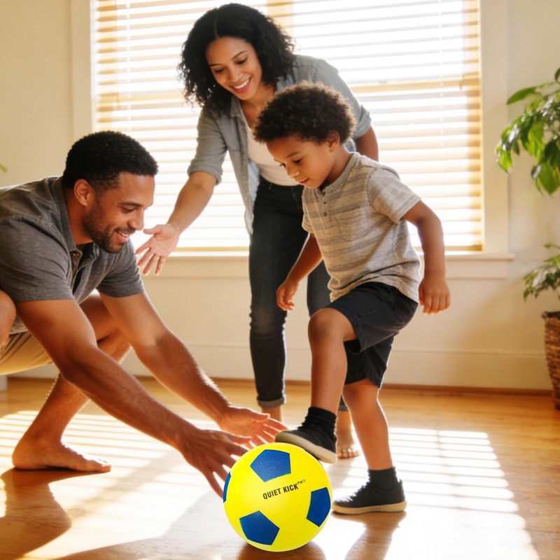 Silent Soccer Ball Pro Weighted Indoor Training MultiSport Dribbling Practice Fo gallery