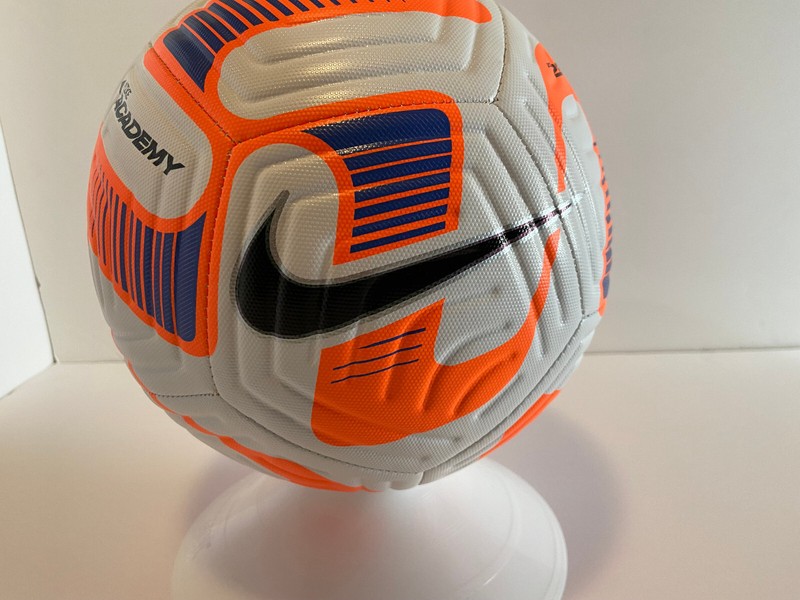 Nike Academy Soccer Ball White/Total Orange/Black Size - 5 / DN3599 - 102 gallery