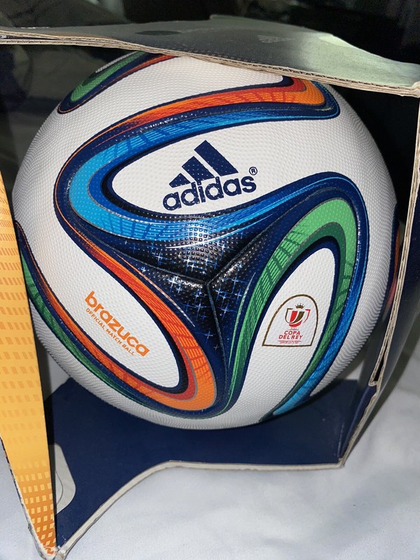 Adidas 2014 Brazuca Copa Del Rey OMB Official Match Ball Brand New RARE