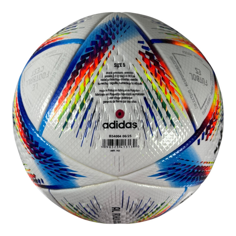 Adidas Al Rihla 2022 World Cup Official Match Ball Size 5 (2025 HIST Set) gallery