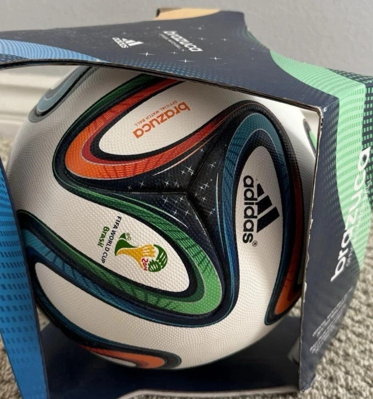 Brazuca 2014 Brazil FIFA World Cup Official Match Ball Thermal Soccer Size 5 gallery