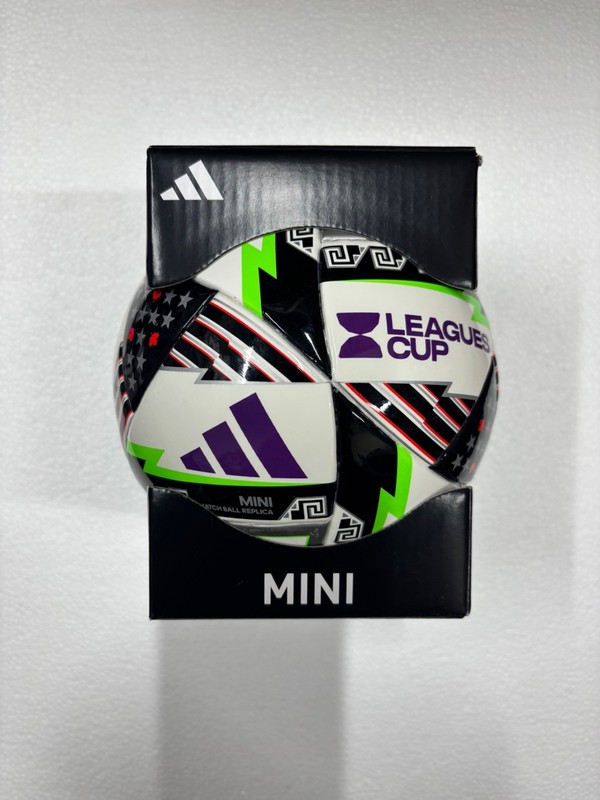 SOCCER BALL-ADIDAS-SIZE 1-MINI-LEAGUES CUP-MATCH BALL REPLICA-NEW-IN THE BOX-