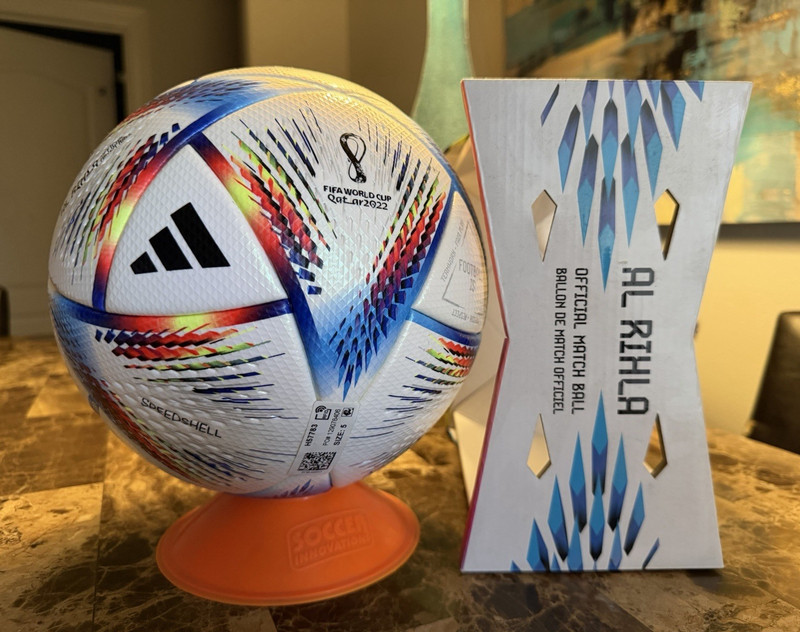 Adidas Al Rihla Qatar 2022 Official Match Soccer Ball Size 5 AUTHENTIC