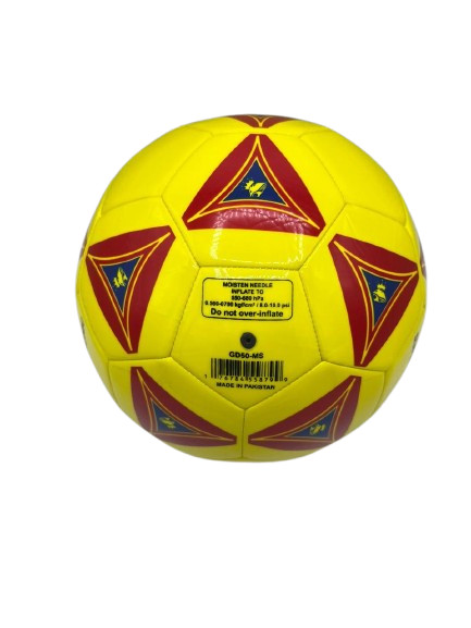 GEPARDO SUPERSONIC hand sewing OFFICIAL MATCH BALL (yellow and red ) size-5 gallery