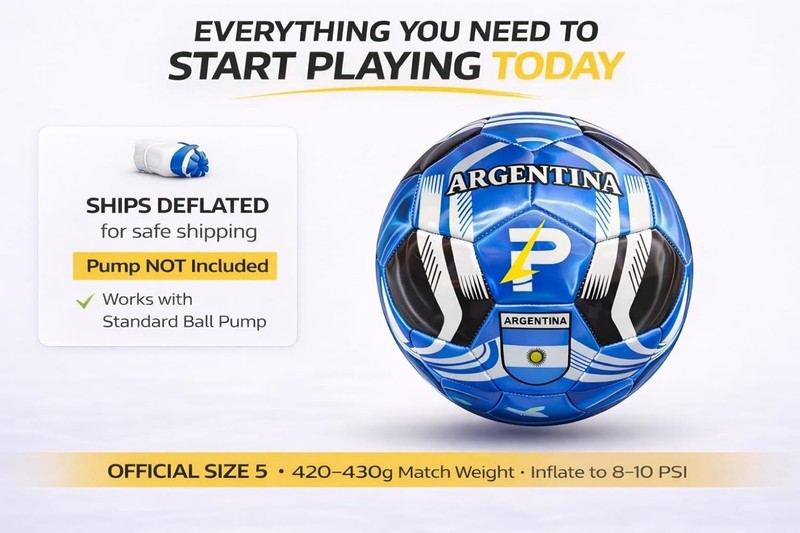 Metallic Soccer Ball for Training: 30+ Country Designs gallery