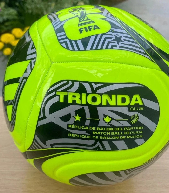TRIONDA Authentic Adidas 2026 USA MEX CAN FIFA World Cup Club Soccer Ball Size 5