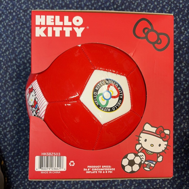Hello Kitty Red Soccer Ball - Size 5 - 26.8 inches gallery