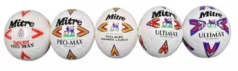 MITRE Football PREMIER LEAGUE COLLECTION |DELTA PRO |ULTIMAX 1988-2000 All Modal