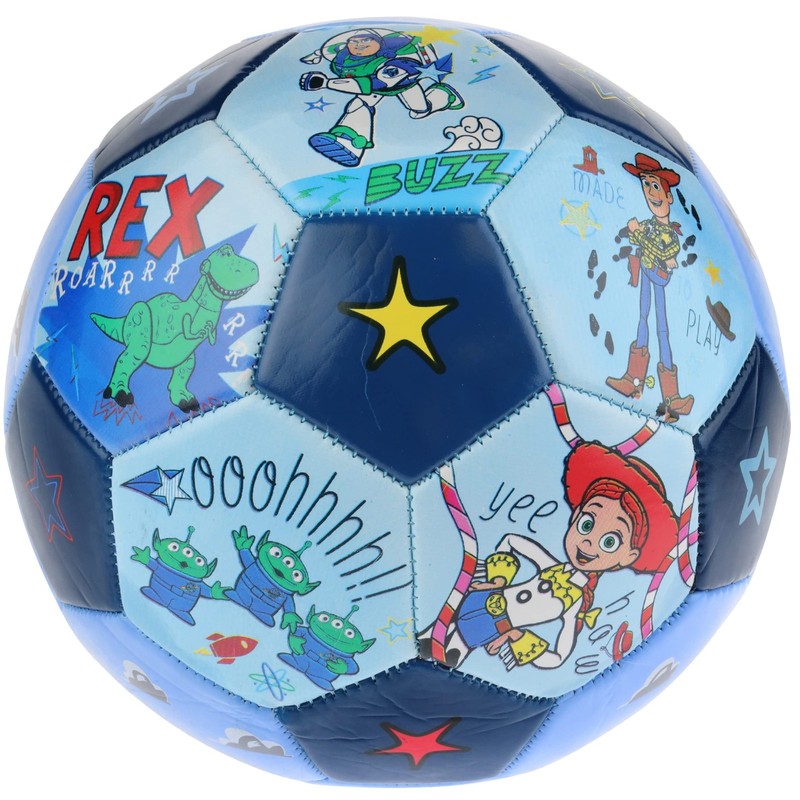 Disney Pixar Story Soccer , Stars Design Youth Mini Soccer , Blue, Size 3