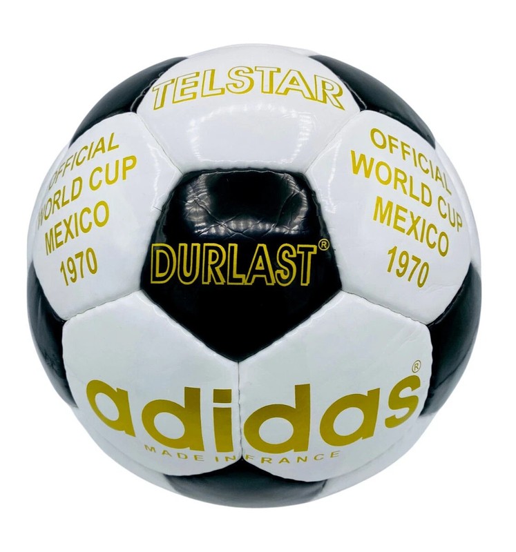 Adidas Telstar Durlast 1970 FIFA World Cup Football Size 5 - Vintage Soccer Ball gallery