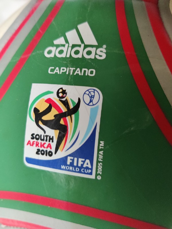 SOCCER BALL-ADIDAS WORLD CUP 2010-MEXICO LOGO-SIZE 5- NEW C. gallery