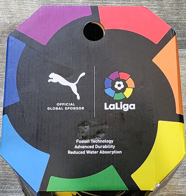 Puma Orbita Laliga1 FIFA Quality Pro Football Soccer Ball Sports Size 5 Yellow gallery