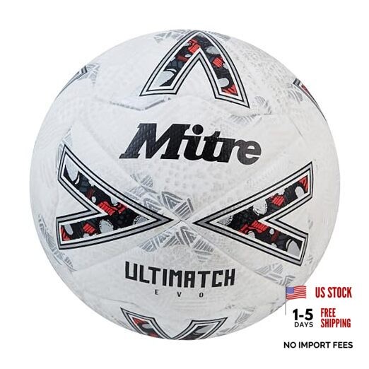 Soccer Ball League Ultimatch 3 Ultimatch Evo - White/White/Silver