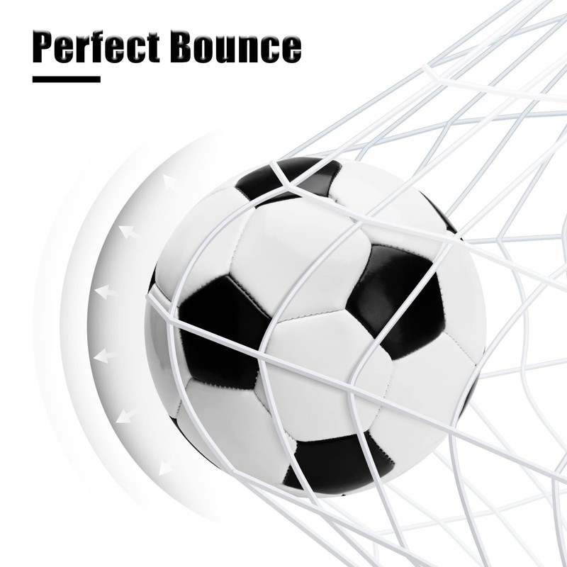 Soccer Balls Size 2, 3, 4, 5 with Pump - Indoor/Outdoor Training Set for All Age gallery