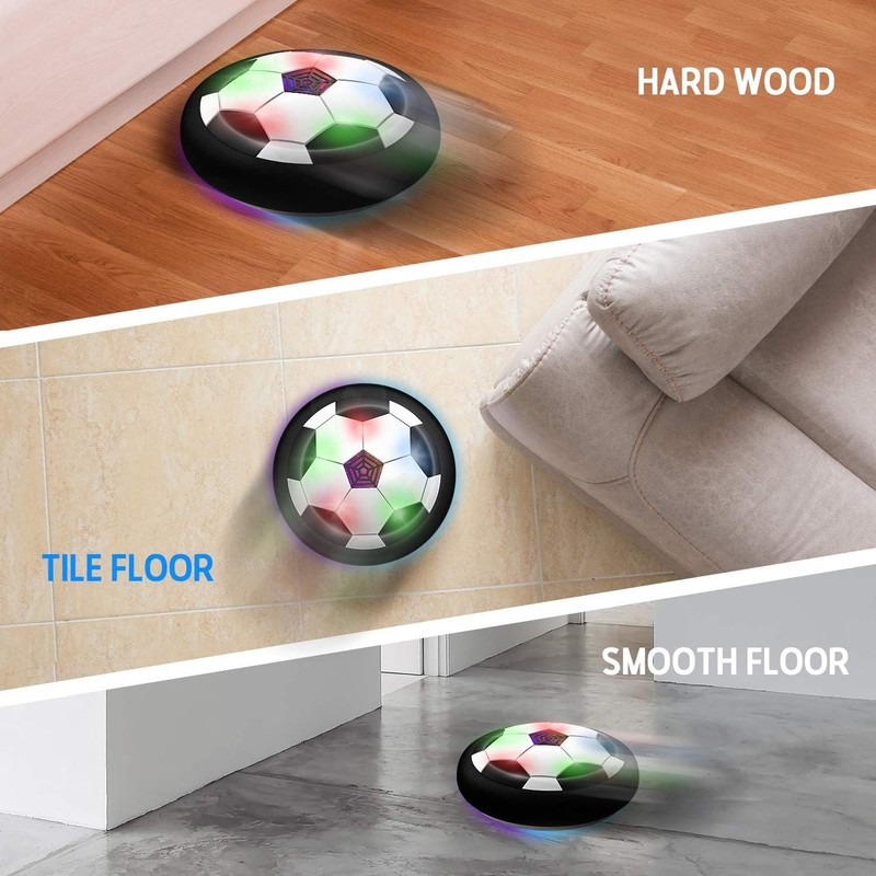 LED Hover Soccer Ball for Kids - Indoor/Outdoor Electronic Football Gift gallery