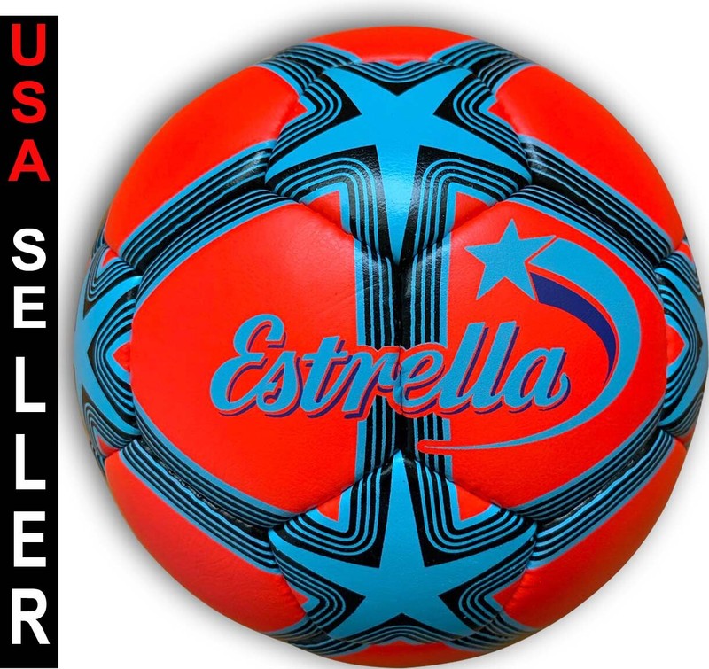 Titano Estrella junior size Futsal 7-Star Futsal Official Match Ball Red