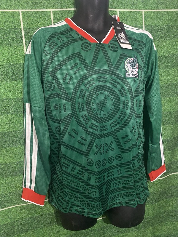 Mexico Seleccion Azteca Adult Long Sleeves Jersey