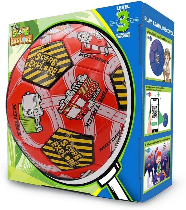 Score N‘ Explore Children’s Learning & Development Soccer Balls Auto Explorer