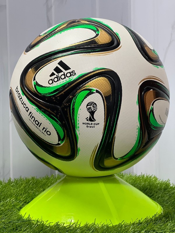 Brazuca Final Rio 2014 FIFA World Cup Brazil Official Soccer Size 5 Match Ball gallery