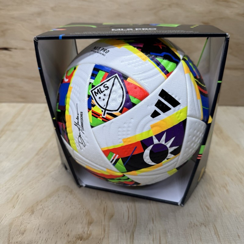 NEW Adidas MLS Pro Major League Soccer 2024 Official Match Ball Soccer Ball Sz 5