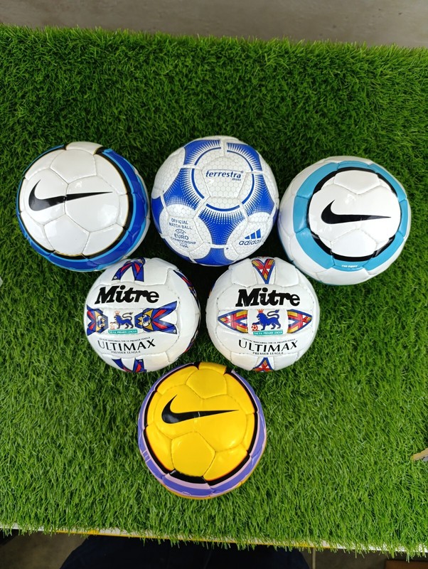 Mini 6 Pcs Set Nike/adidas/Mitre – Size 1 Soccer Ball