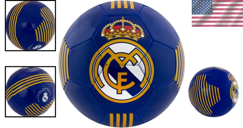 Authentic Real Madrid Soccer Ball - Size 5, Quality gallery