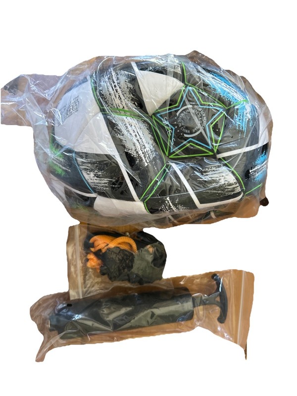 Size 5 Mgzfezn Soccer Ball With Pump And Bag
