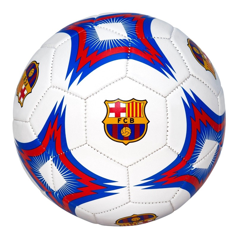 2025 FC Barcelona Official Licensed Soccer Ball size 2 – Home White