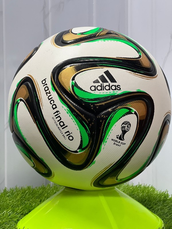 Brazuca Final Rio 2014 FIFA World Cup Brazil Official Soccer Size 5 Match Ball gallery