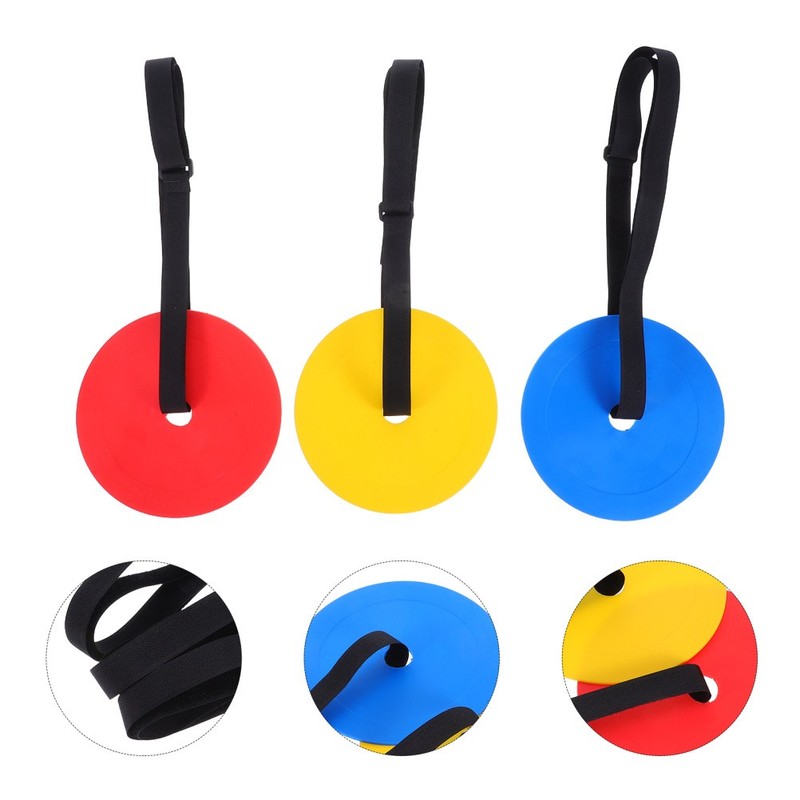 6 Pcs Soccer Training Target Hockey Practice Targets Hanging Disc
