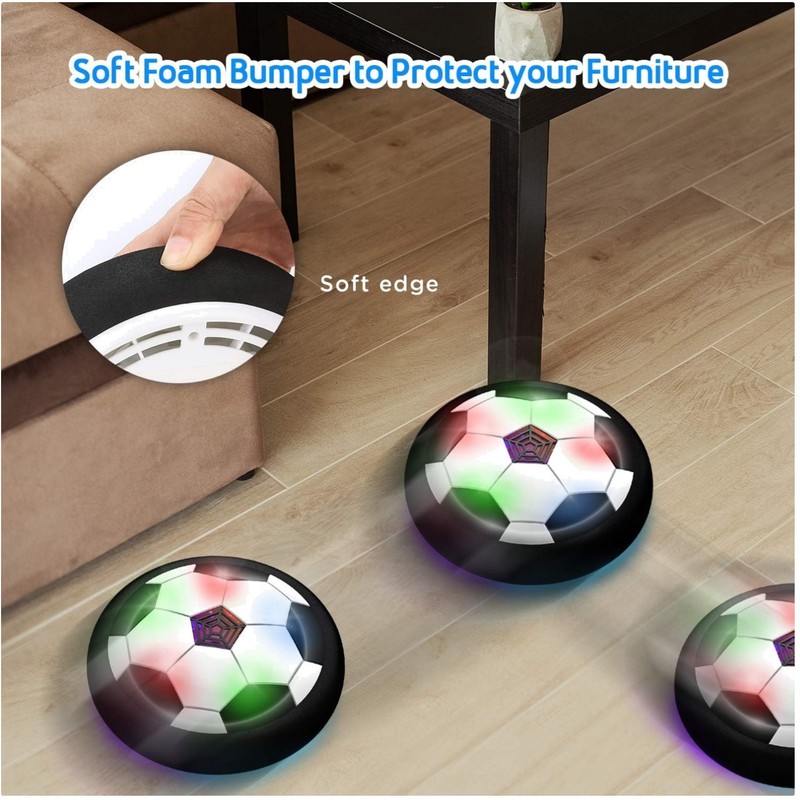 LED Hover Soccer Ball – Air Power Training Ball for Kids