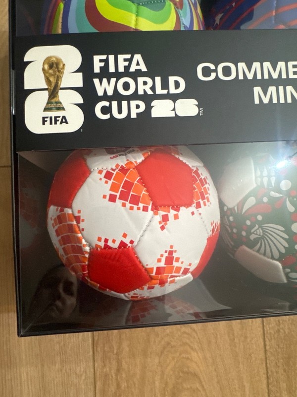 FIFA World Cup 2026 Commemorative Mini Soccer Ball Set * 4 Pack Official Designs gallery