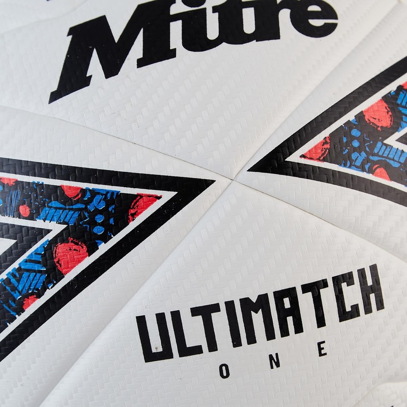 Mitre Ultimatch One Soccer Ball Size 3 Durable PU FIFA Certified Match Ball gallery