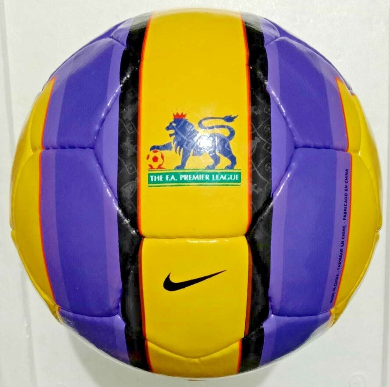 BEST NIKE T90 AEROW || | PREMIER LEAGUE | YELLOW l OMB BALL SIZE 5