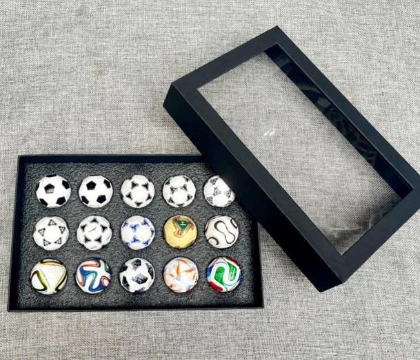 2026 FIFA World Cup Series Match Mini Soccer Balls (1970-2026) Gift Box FREESHIP
