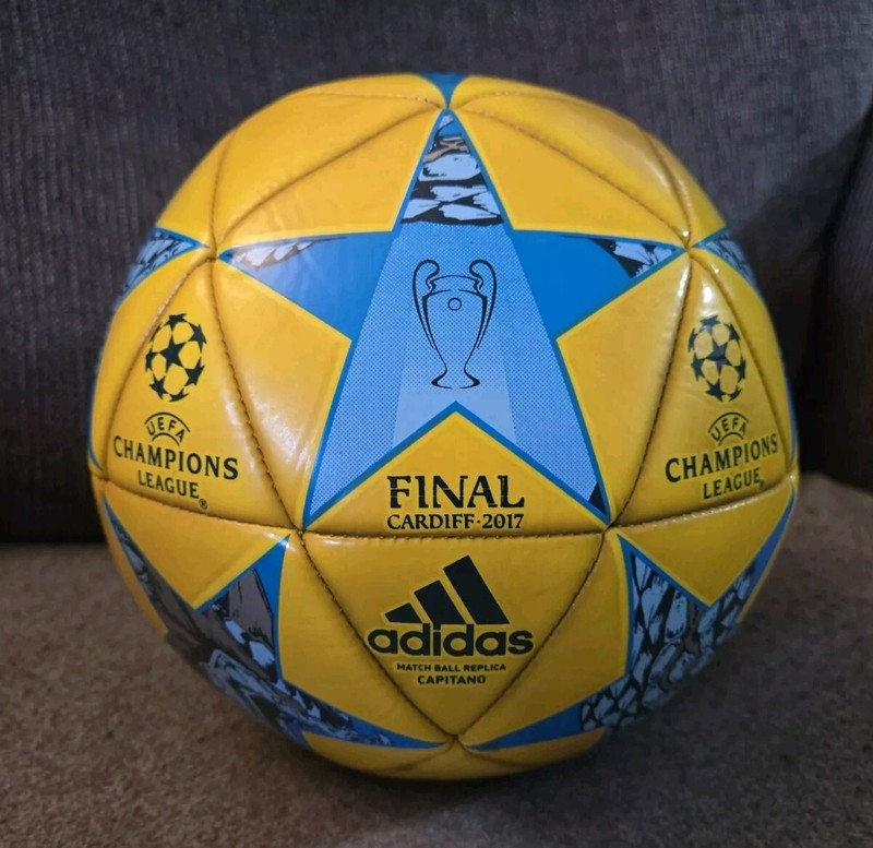 Adidas UCL FINAL CARDIFF 2017 Official Match Ball Size 5 UEFA Champions Capitano