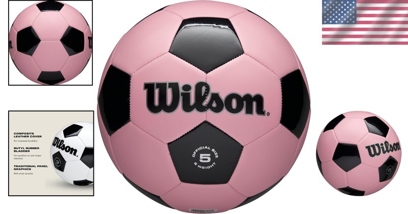Machine-Sewn Size 5 Synthetic Leather Soccer Ball for Recreational Play - Unisex gallery