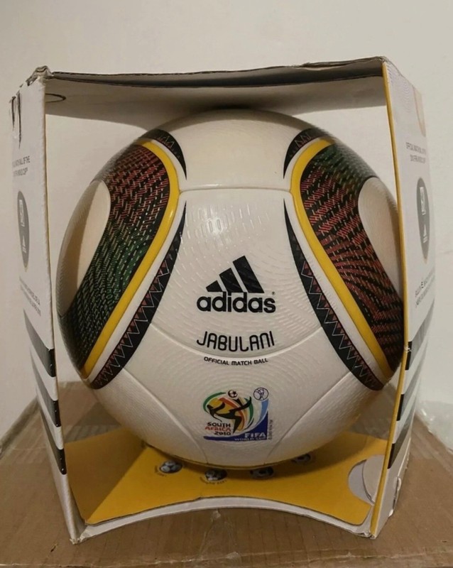 Adidas Jabulani Official Match Ball FIFA World Cup (2010) Soccer Ball Size 5