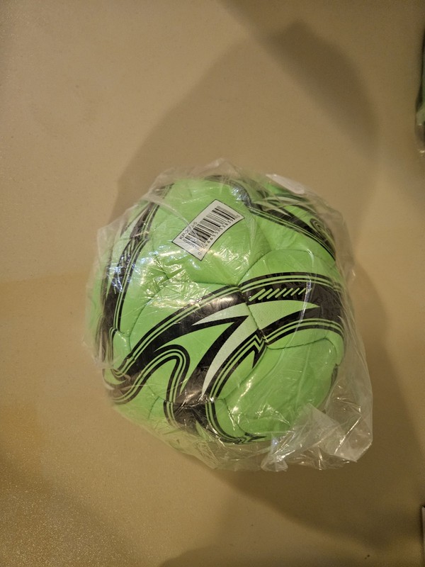 Soccer Ball Size 5, Helix Design, Western Star Official Match Game