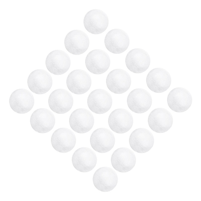 White Polystyrene Balls Modeling Round DIY Ornaments to Decorate gallery