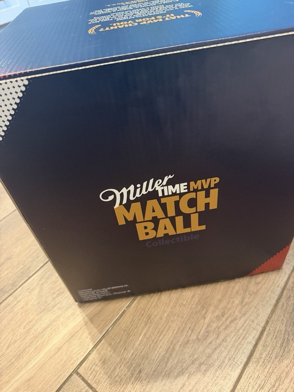 Miller Lite Miller Time MVP Match Ball Collectible Soccer SHIPS FAST gallery
