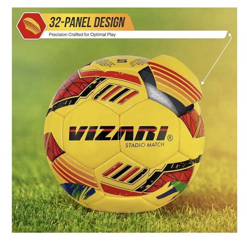 BRAND NEW STADIO MATCH NFHS YELLOW -Size - 4 SHIPS SAME DAY VIZARI NFHS gallery