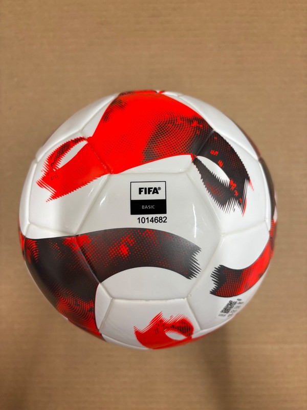 SOCCER BALL-ADIDAS-FIFA BASIC-TIRO LEAGUE SALA-FUTSAL-WHITE/RED/GRAY-NEW- gallery