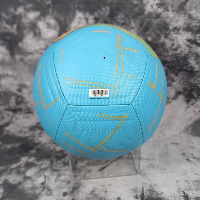 Nike Kylian Mbappe Academy Official Size 5 Football Soccer Ball Blue Teal gallery